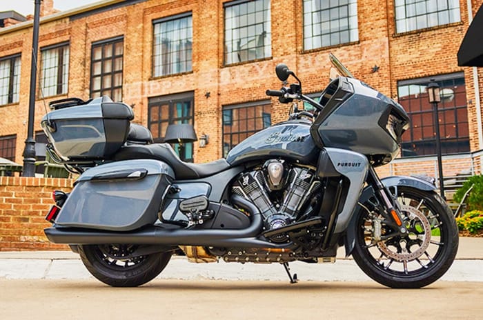 Indian Pursuit front right static in field